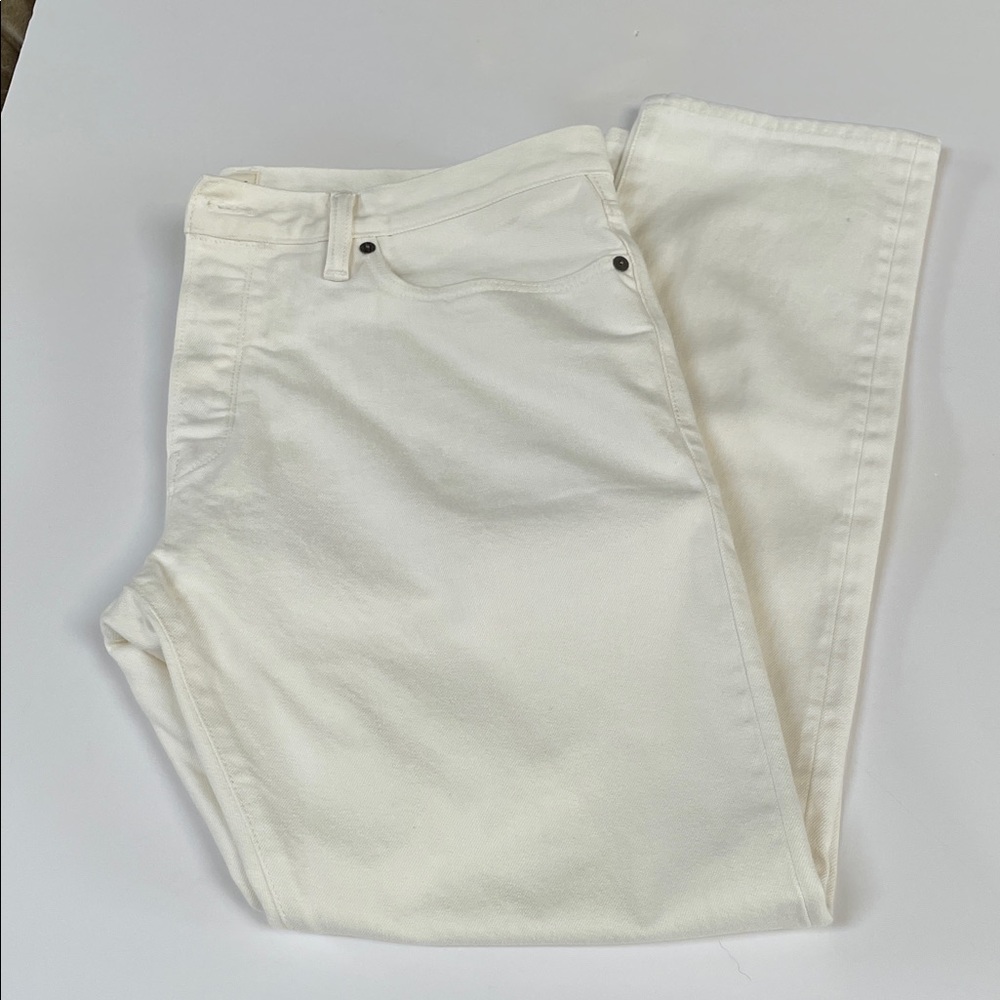 Todd Snyder White Slim Men Jeans